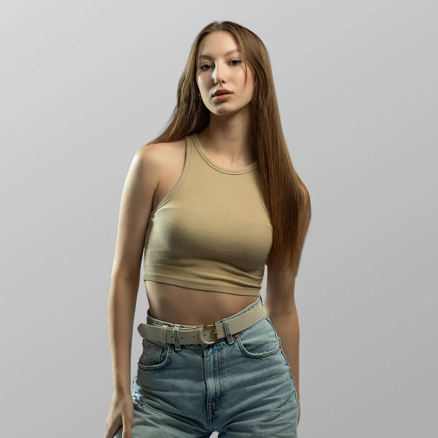 Sleeveless Crop Top