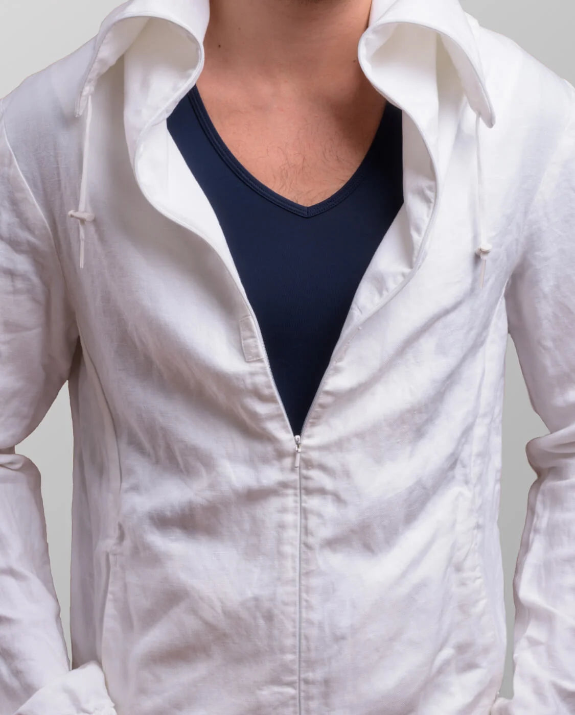 Classic Zip Front Shirt