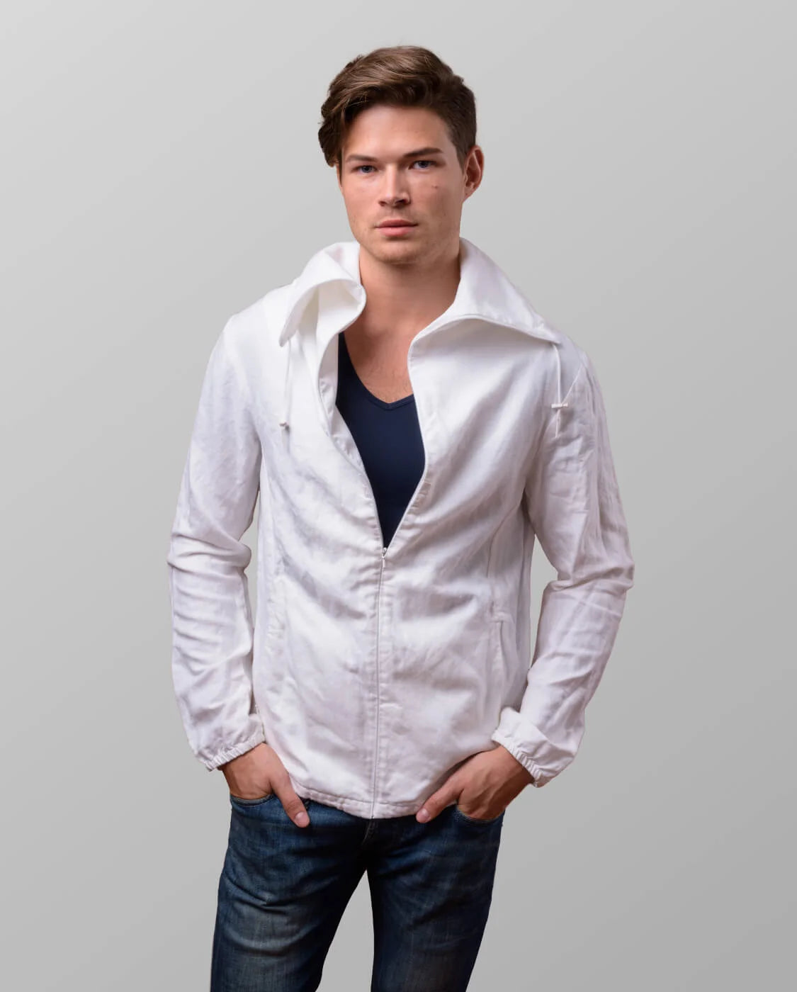 Classic Zip Front Shirt